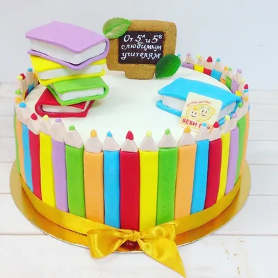 Торты ко Дню учителя,торты с малазийскими цветами, праздничные торты от  кондитерской «Napoleon». | 100Kupon