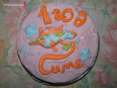 Торт на день рождения с цветами из мастики 2 купить в Киеве. | Цена,  описание, отзывы - Калина - кондитерский дом