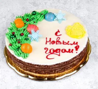 Киевский оформленный торт