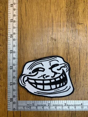 Left Troll Face transparent PNG - StickPNG