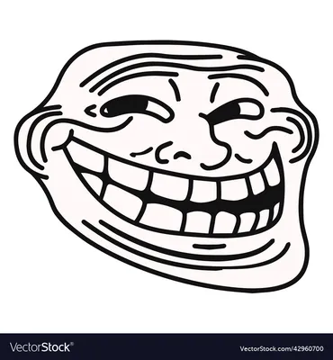 Troll Face You Mad Trollface Meme Sweatshirt for Men or Women Brisco Brands  X - Walmart.com