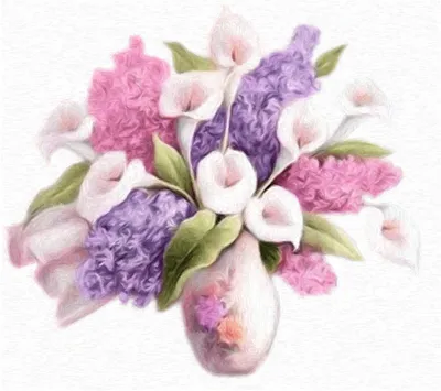 Букет цветов на 8 марта маме - купить с бесплатной доставкой 24/7 по Москве