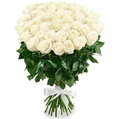 Белые розы классика 101 шт. купить с доставкой в Москве. Цена от 10100 ₽