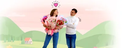 Купить букет цветов \"Любовь на расстоянии\" в Киеве с доставкой по Украине и  миру - AnnetFlowers