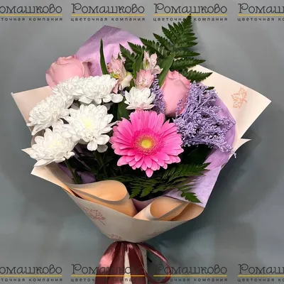 Любовь без памяти: мини-герберы и роза Нина по цене 3556 ₽ - купить в  RoseMarkt с доставкой по Санкт-Петербургу