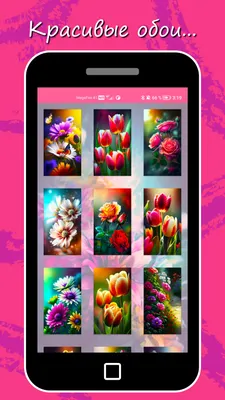 Яркие цветочные картинки на телефон Фон Обои Изображение для бесплатной  загрузки - Pngtree