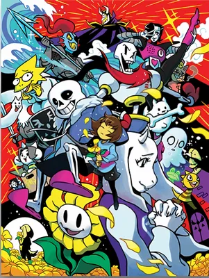 Undertale Video Game Main Characters Funny Design\" Art Board Print for Sale  by PhyllisCindy6 | Redbubble