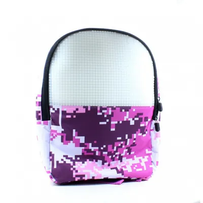 Upixel Wallet Bag, Purse Bag for Cards Keys, Coins-Black/Blue/Pink