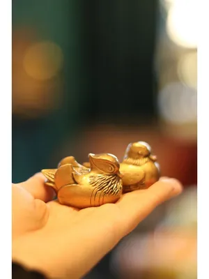 Деревянная Статуэтка утки-мандаринки, 2 шт./лот, украшение для дома,  любовник, символизирующая статуэтка, украшение для гостиной, поделки,  свадебный подарок | AliExpress