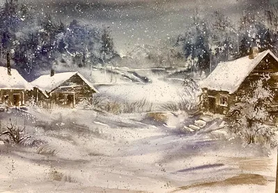 Галерея Елены Мищенко » Зима в Карелии