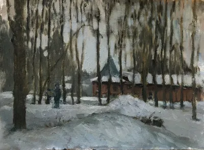 Заметает зима, заметает... / Кисловодский парк, Нарзанная галерея, январь