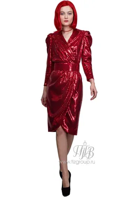Платье красное в стиле Диско 90-е - купить за 16000 руб: недорогие диско:  70-е годы в СПб