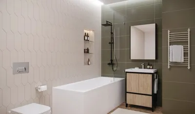 Дизайн ванной комнаты в 2022 | Санрай