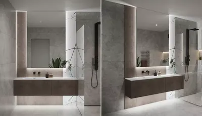 Профессиональный дизайн ванной комнаты в Москве