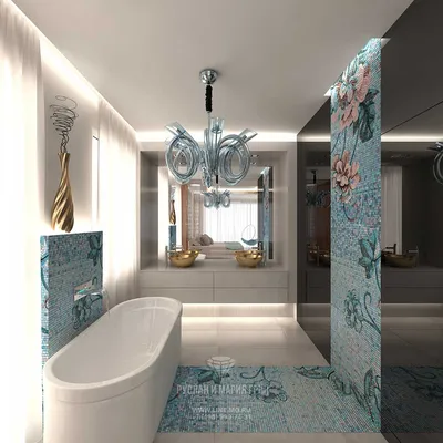 Ванная комната 4 кв.м в современном стиле