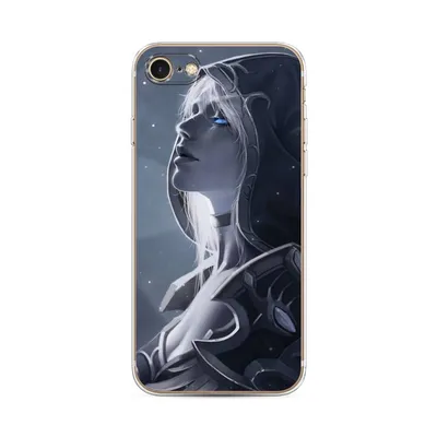 Силиконовый чехол для iPhone 8 с принтом «Warcraft Сильвана 1» — купить в  интернет-магазине Case Place