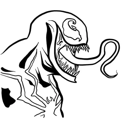 Маска Venom Веном (с языком, труба бафф) — Маски — Рок-магазин атрибутики  Castle Rock