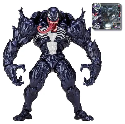 Фигурка Веном / Venom (18см) - купить с доставкой по выгодным ценам в  интернет-магазине OZON (871950619)