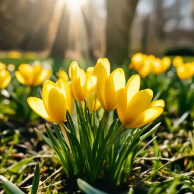 Просыпается весна яркое солнце🌞 фото…» — создано в Шедевруме