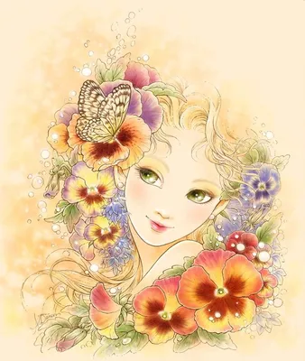 Весенние цветы рисунки карандашом - 61 фото