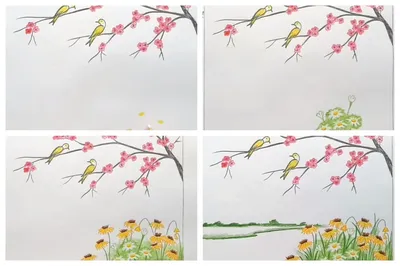 рисунок карандашом весной на …» — создано в Шедевруме