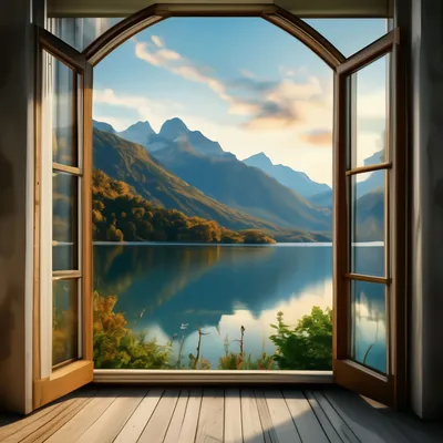 Вид из окна на природу (150 фото) - фото - картинки и рисунки: скачать  бесплатно