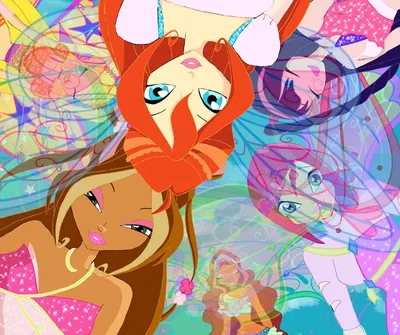 Winx club 5 season Layla,Flora and Bloom by LactosaMiller on DeviantArt