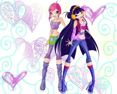 WinxClub Новая поза Флора Гармоникс! Ставь \"♥\" и \"Рассказать Друзьям\"! |  ВКонтакте