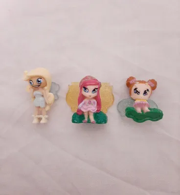 WINX CLUB PIXIE COMPLETE SET OF 6 FIGURES KINDER JOY SURPRISE EGG TOYS 2007  | eBay