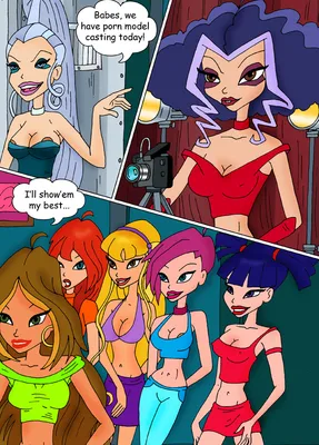 Hot horny lesbians from Winx Club - Cartoon Porn @ Hard Cartoon Porn