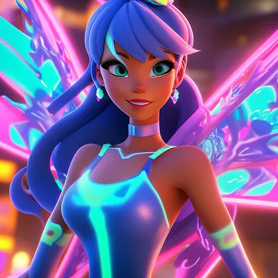 Winx club: Flora 3D sirenix by PrincessBloom93 on DeviantArt