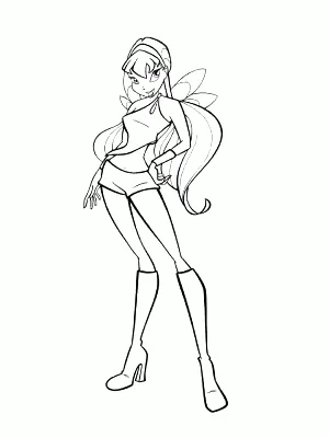 Плед флисовый «Winx Стелла»