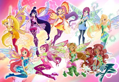 Магия фей Винкс в красивых рисунках | Fadas, Winx club, Fanart