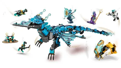 Фигурка Дракон Водный: купить фигурку Dragons Series 2 Dragon Water в  интернет магазине Toyszone.ru