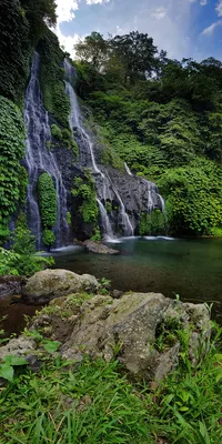 Водопад Баньюмала (Banyumala) в районе Булеленг на Бали - Балифорум