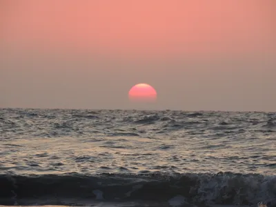 Восход солнца на море -морской пейзаж