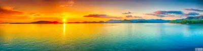 восход солнца над океаном с большими скалами и скалами, красивый закат над  белым морем, Hd фотография фото, вода фон картинки и Фото для бесплатной  загрузки