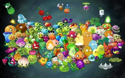 Картинки всех растений из игры растения против зомби 2 фотографии
