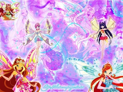 Все Превращения Винкс. Winx Club All Transformations - YouTube