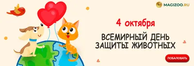 Всемирный день животных — vddgb.ru