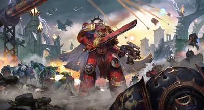 Картинка Warhammer 40000 броне воины Eternal Crusade 5188x2800
