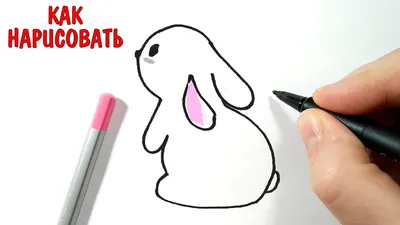 Рисунок с изображением зайца, зайца или кролика, ферма или дикое животное  Иллюстрация вектора - иллюстрации насчитывающей млекопитающее, нарисовано:  161427621