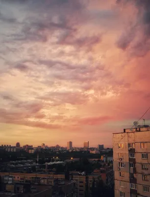 Закат в городе | Фотограф Владимир Лукьянов Москва