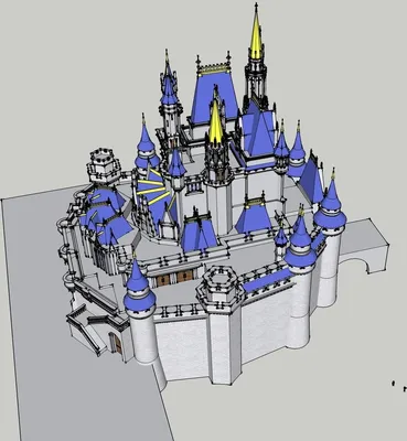 3D-пазл Disney - Замок Золушки - Принцессы Диснея — Juguetesland
