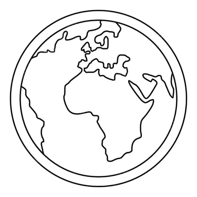 Мультяшный Рисунок Земли, География, Глобус, Мир, Планета, Сфера,  Астрономический Объект, Дизайн Интерьера png | Klipartz