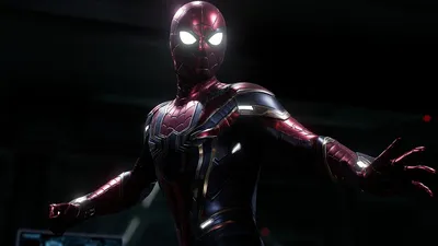Шлем Marvel Legends Series Железный Паук (Iron Spider) Electronic Helmet  Человек-паук – KRISTIANLAND