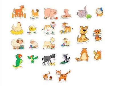 Раскраски Животные для детей - распечатать на А4 и скачать