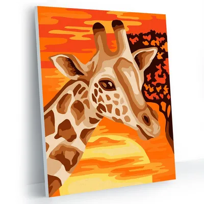Картина жираф, Африканские животные в интернет-магазине Ярмарка Мастеров по  цене 3400 ₽ – QH3WGBY | Картины, Тюмень - доставка по России