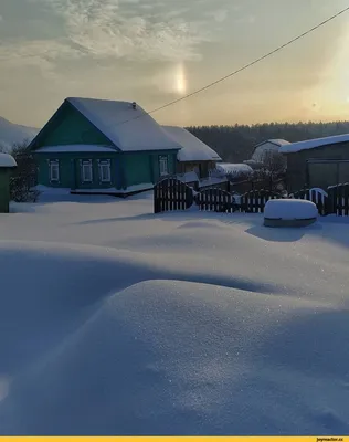 Зима в деревне. Фотограф Соколова Елена