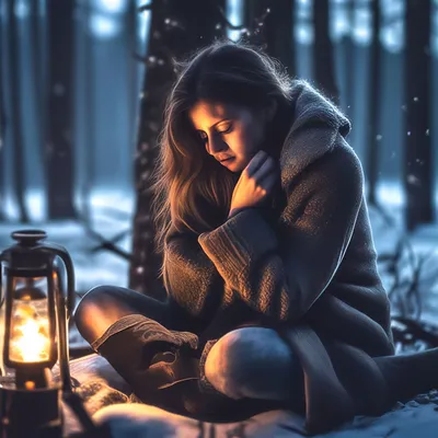 Зимнее одиночество :: Вера Сафонова – Социальная сеть ФотоКто